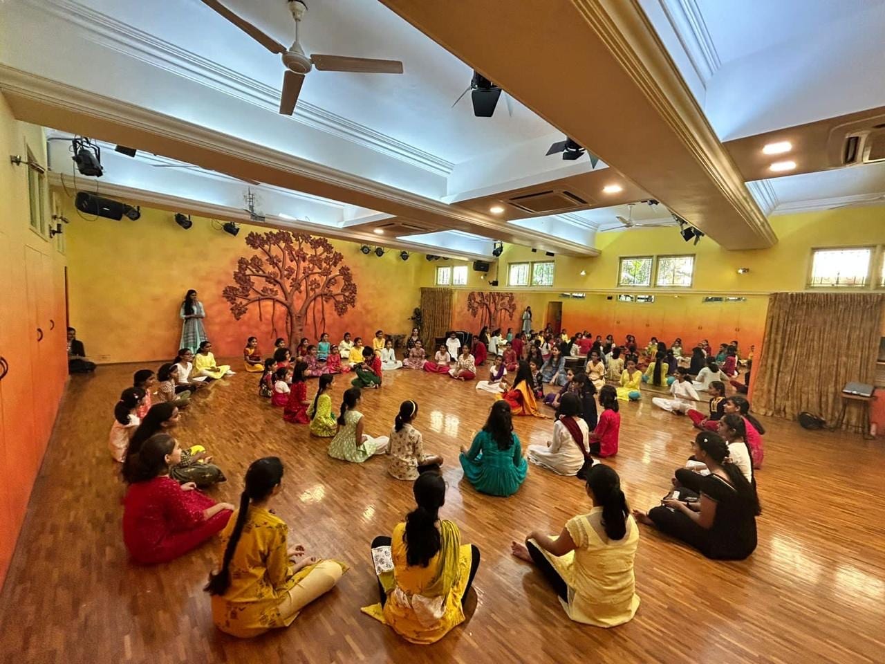 Four Pillars of Abhinava — Abhinava Dance School — a class in the studio