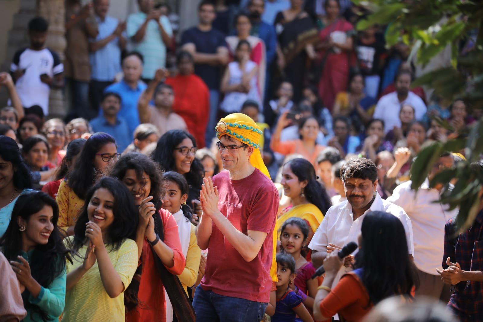 Madanothsava — the audience joins in