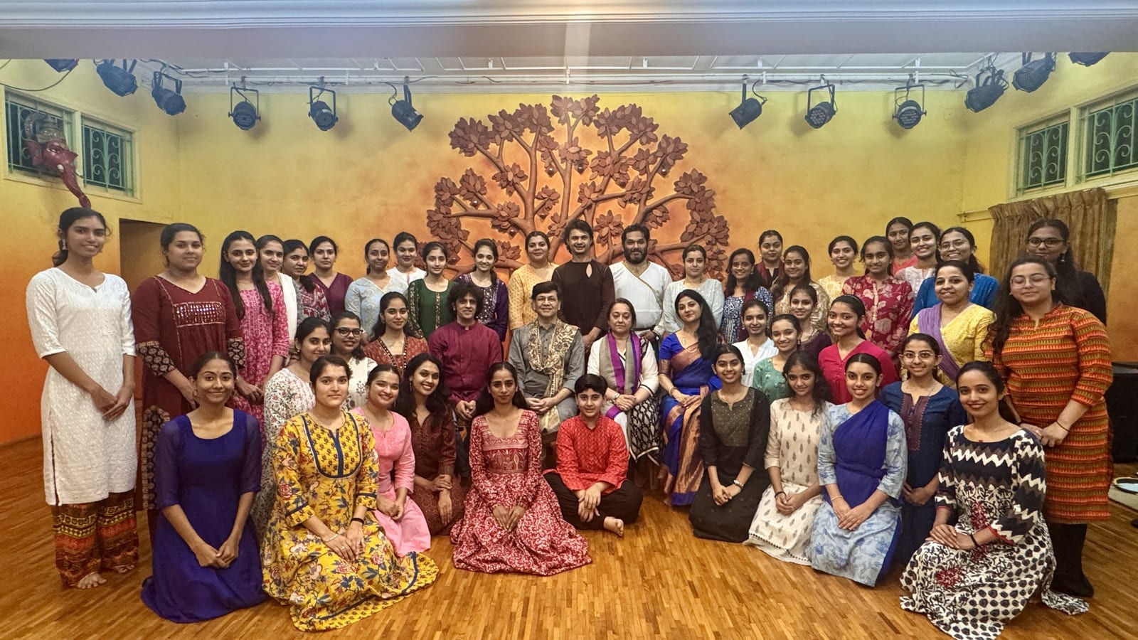 Gurus Maulik Shah & Ishira Parekh — Kathak workshop at ADC