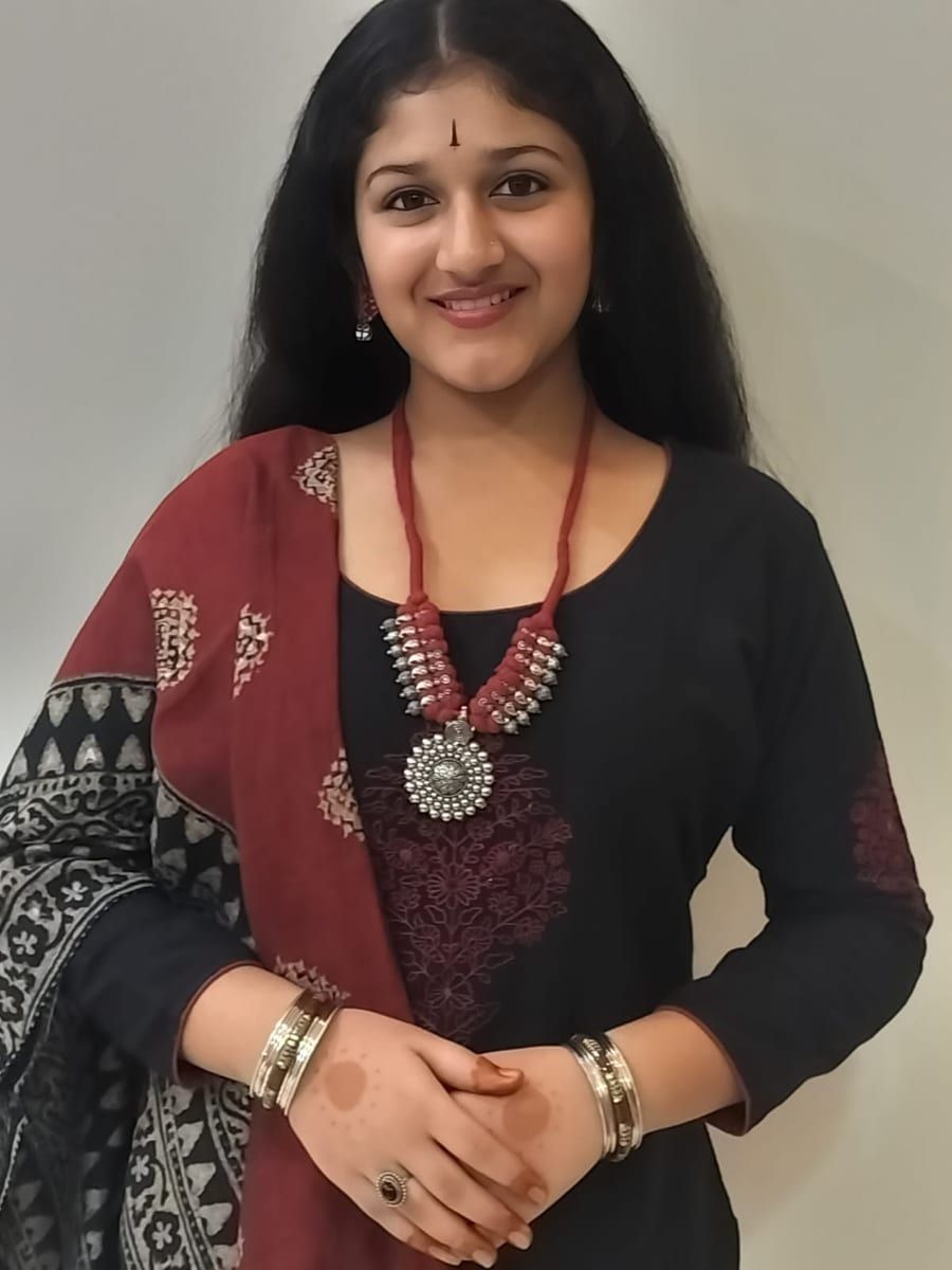 Sharvari, scholarship holder