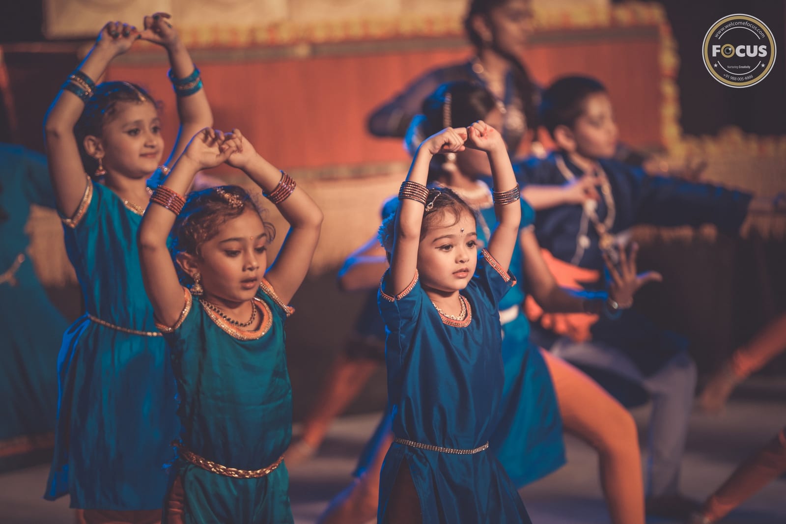 Vijayadashami — students of Abhinava Dance School performing