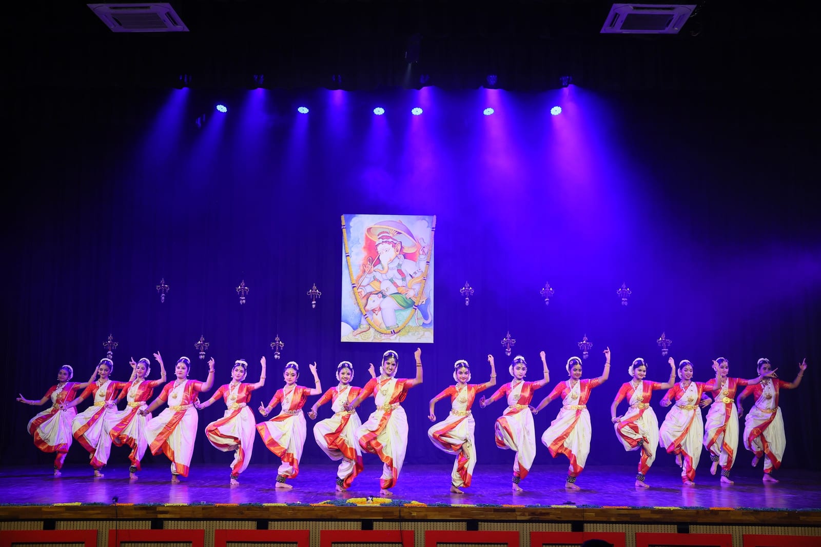 Vijayadashami — students of Abhinava Dance School performing