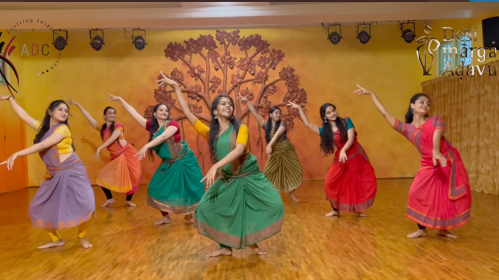Play video: DMA students — Bharatanrityam workshop