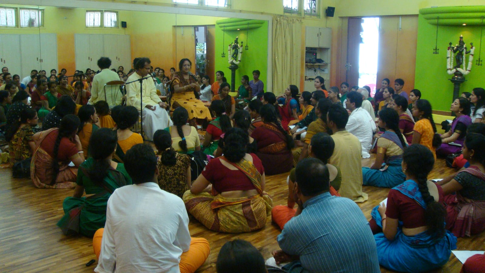Padma Vibhushan Dr. Padma Subrahmanyam's Bharatanrityam workshop at ADC